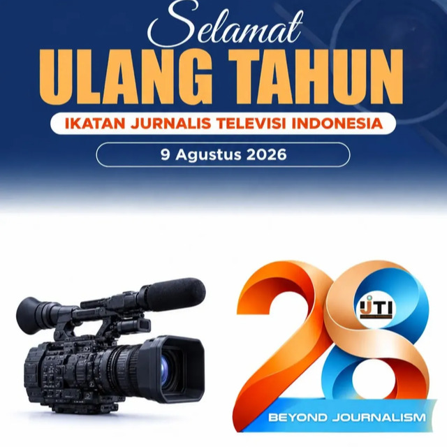 KTP2JB mengucapkan,
"Dirgahayu ke-28 IJTI!
Teruslah menginspirasi publik melalui karya jurnalistik televisi yang cerdas, berintegritas, dan mencerdaskan kehidupan bangsa.
"Ikatan Jurnalis Televisi Indonesia, Menjaga Marwah Jurnalis Televisi di Tengah Badai Disrupsi”