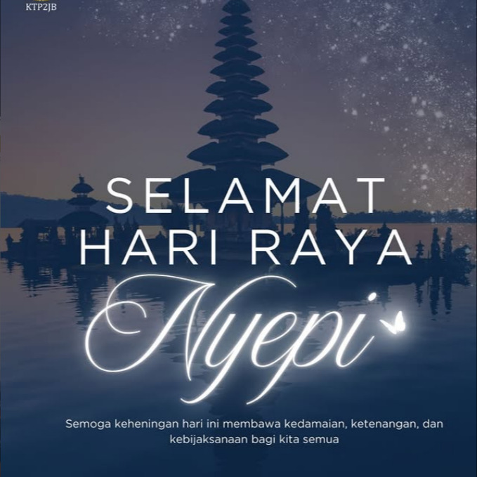 Selamat Hari Raya Nyepi.
Semoga keheningan membawa ketenangan dan tahun yang baru membawa harapan yang lebih baik. 🌙